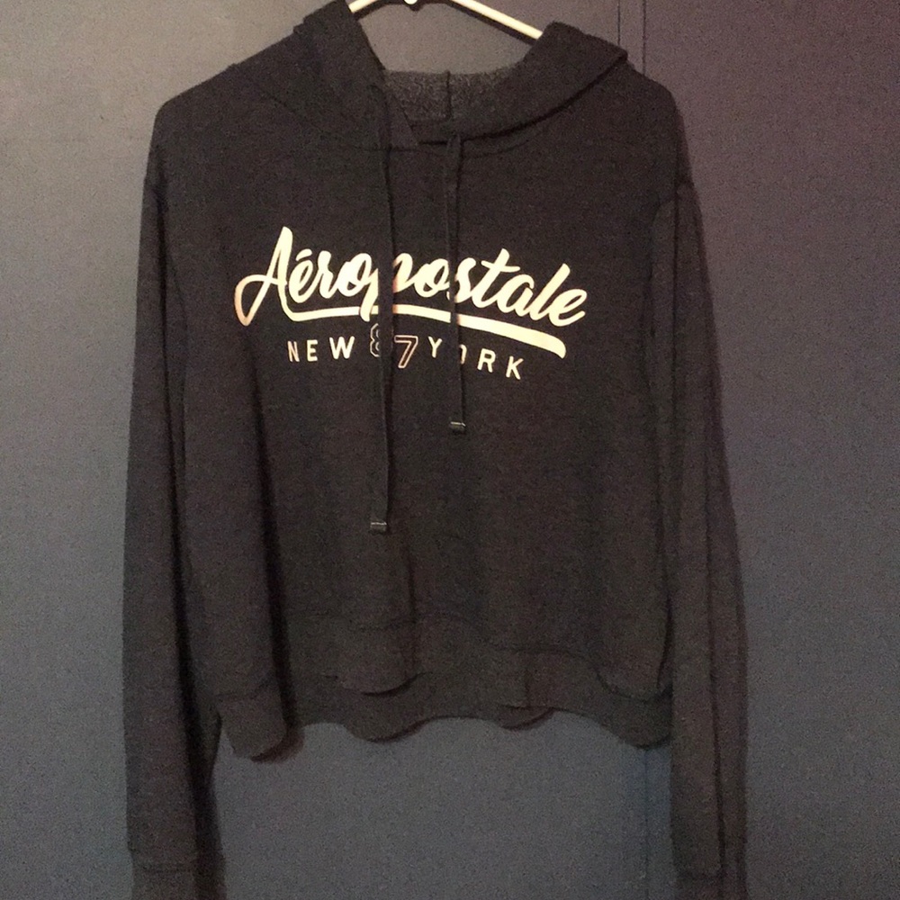 aeropostale crop hoodie